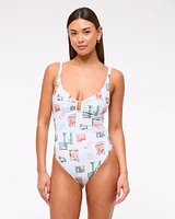 U-Wire One-Piece Swimsuit