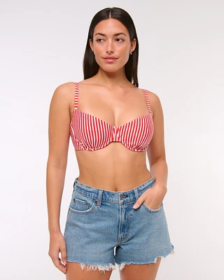 Curve Love Balconette Underwire Bikini Top