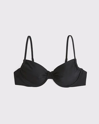 Ruched Underwire Bikini Top