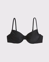 Ruched Underwire Bikini Top