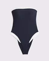 Curve Love A&F Marina One-Piece Swimsuit