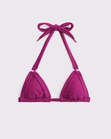 O-Ring Halter Triangle Bikini Top