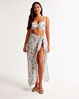 Long-Length Sarong Coverup