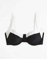 Curve Love Wide Strap Underwire Bikini Top