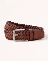 Braided Leather Belt