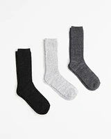 3-Pack Mule Socks