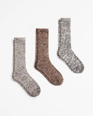 3-Pack Mule Socks