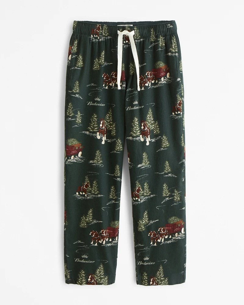 Budweiser Graphic Flannel Sleep Pant