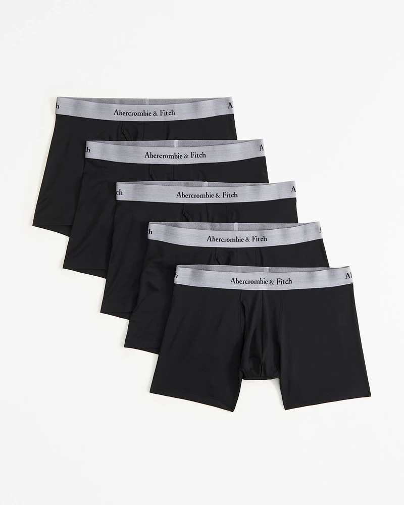 5" -Pack A&F Performance Boxer Briefs