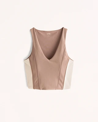 YPB sculptLUX Slim V-Neck Tank