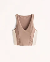 YPB sculptLUX Slim V-Neck Tank