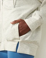 YPB neoKNIT Legging-Friendly Full-Zip Hoodie