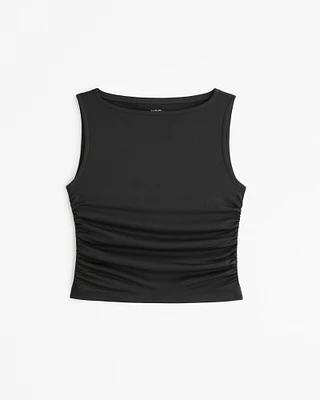 YPB powerSOFT Ruched Slash Tank