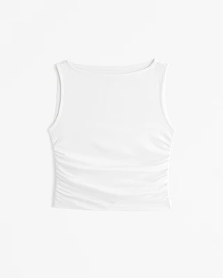 YPB powerSOFT Ruched Slash Tank