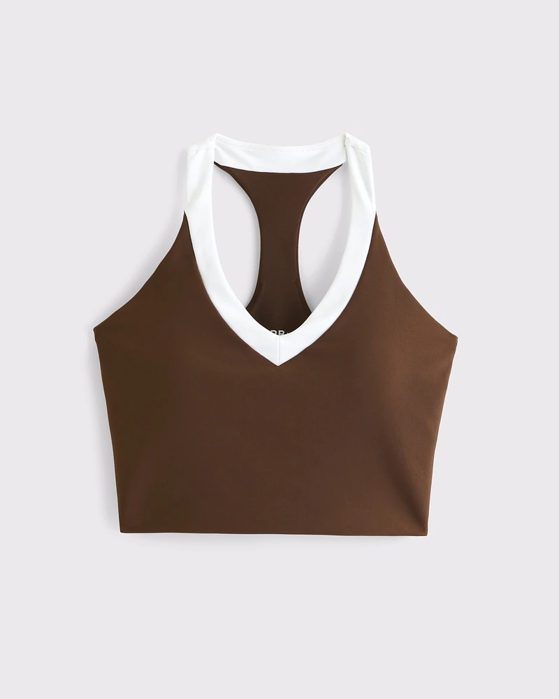 YPB sculptLUX Racerback V-Neck Tank