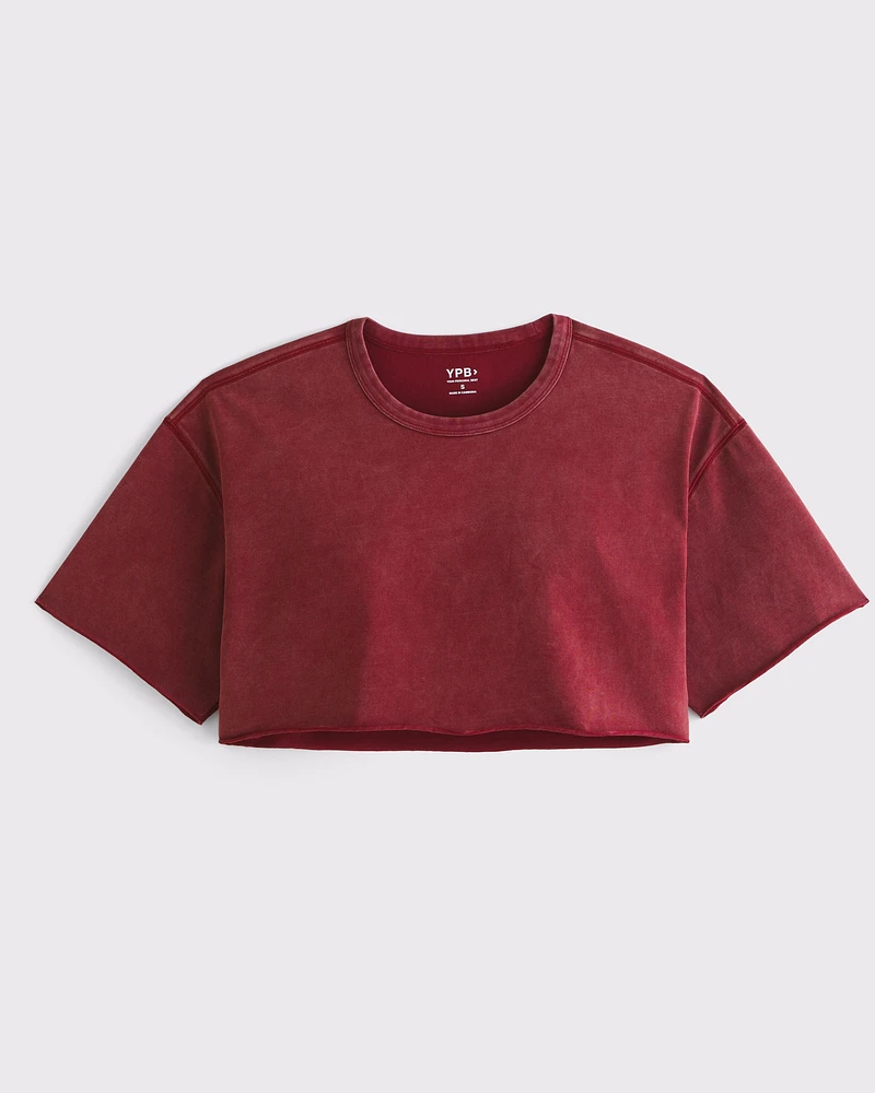 YPB Heavyweight Active Cotton Cropped Tee