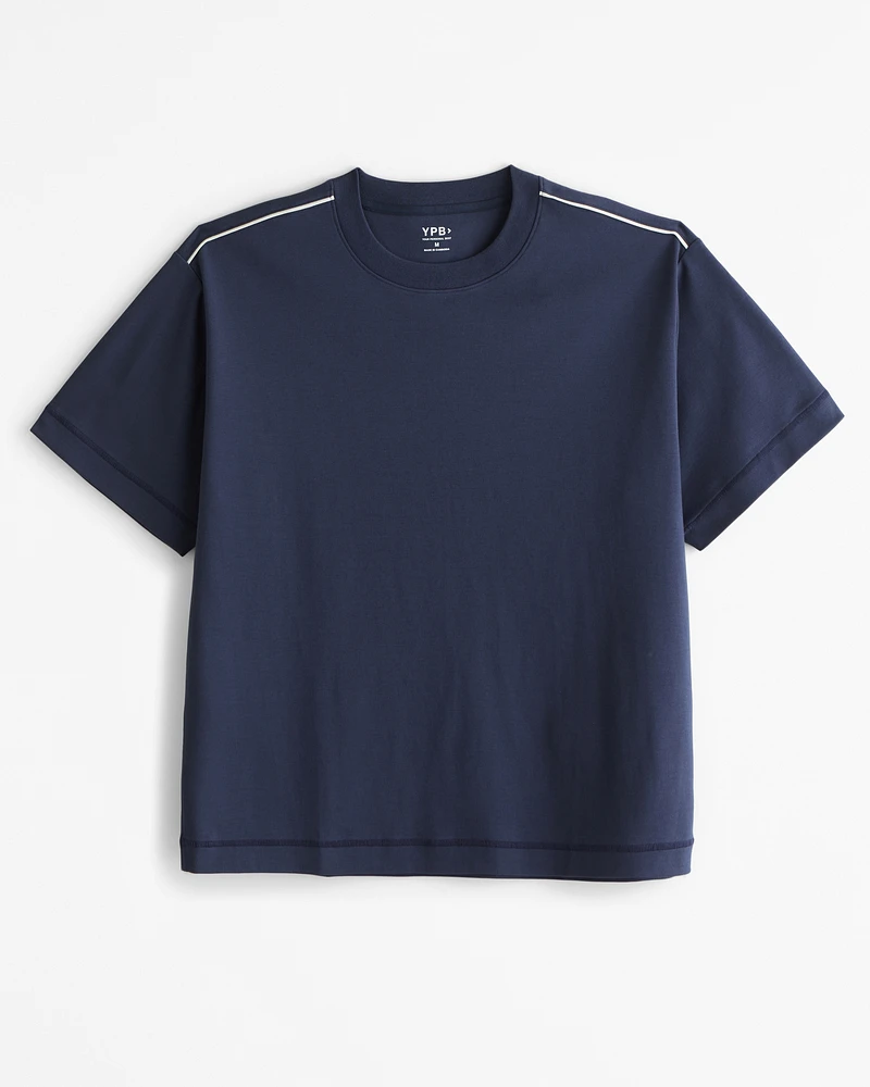 YPB Active Heavyweight Cotton Cropped Tee