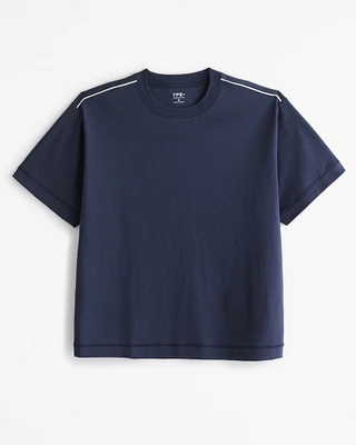 YPB Active Heavyweight Cotton Cropped Tee