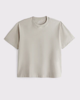 YPB Active Cropped Heavyweight Cotton Graphic Tee