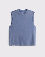 YPB Active Cropped Heavyweight Cotton Tank