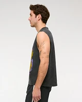 YPB Active Cropped Heavyweight Cotton Tank