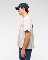YPB Active Cropped Heavyweight Cotton Graphic Tee