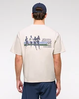 YPB Active Cropped Heavyweight Cotton Graphic Tee