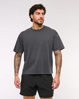 YPB Active Cropped Heavyweight Cotton Graphic Tee