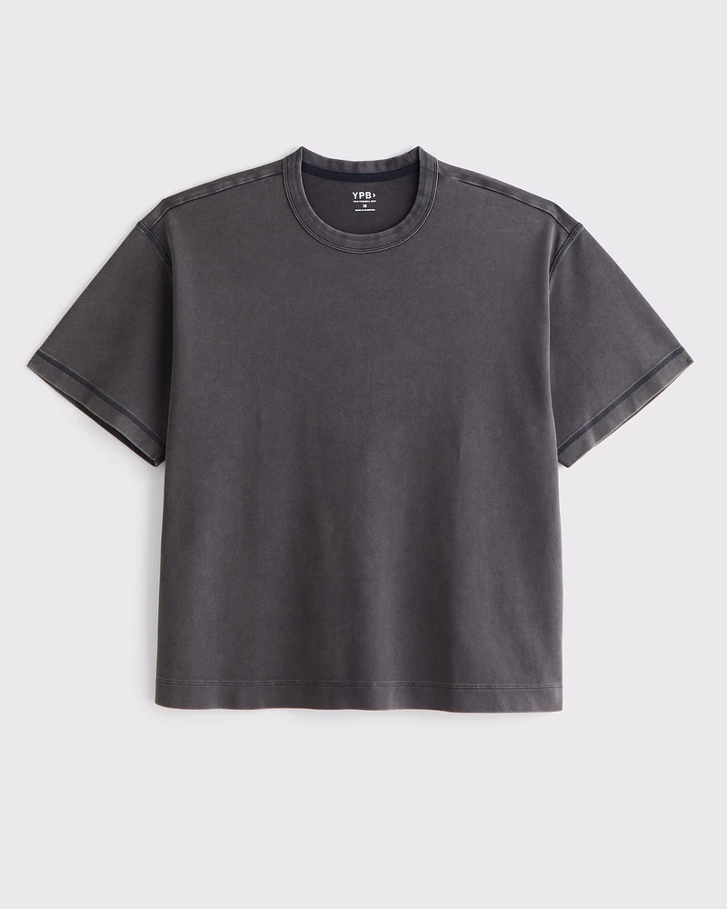 YPB Active Cropped Heavyweight Cotton Graphic Tee