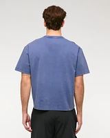 YPB Active Cropped Heavyweight Cotton Graphic Tee