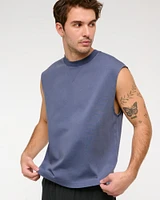 YPB Heavyweight Cotton Extended Shoulder Tank