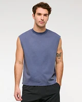 YPB Heavyweight Cotton Extended Shoulder Tank