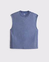 YPB Heavyweight Cotton Extended Shoulder Tank