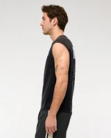 YPB Heavyweight Cotton Extended Shoulder Tank