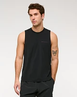 YPB Active Cotton-Blend Graphic Tank