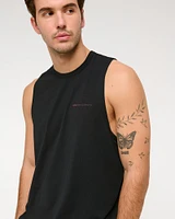 YPB Active Cotton-Blend Graphic Tank