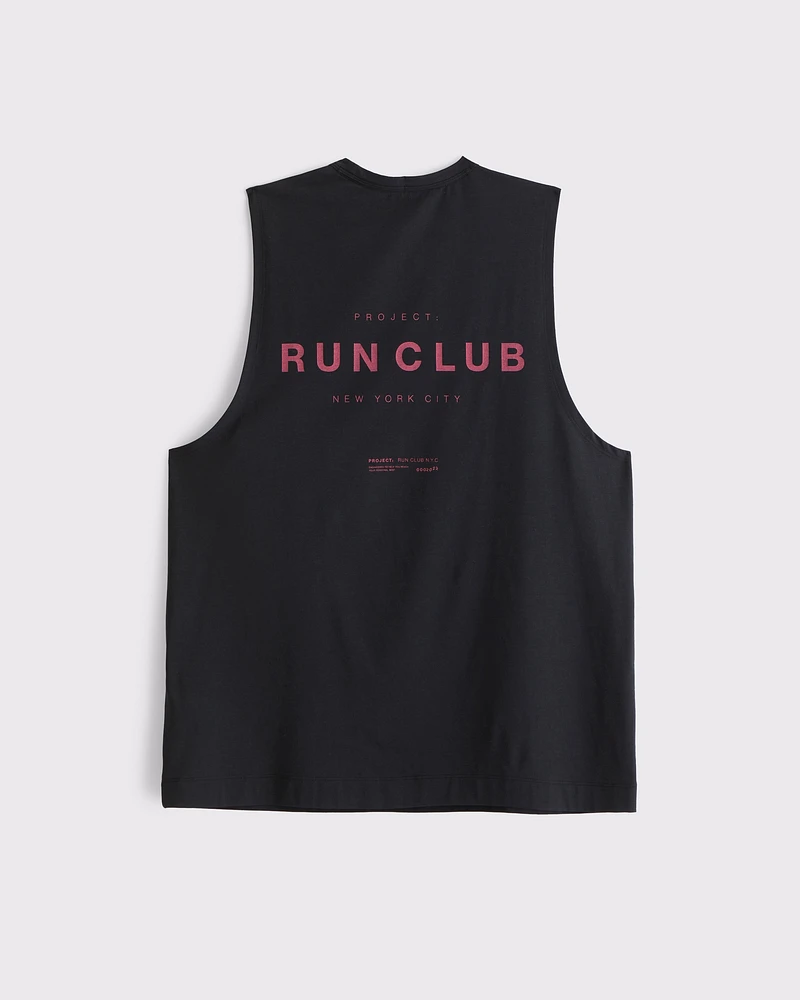 YPB Active Cotton-Blend Graphic Tank