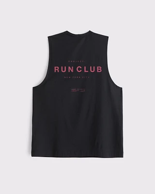 YPB Active Cotton-Blend Graphic Tank
