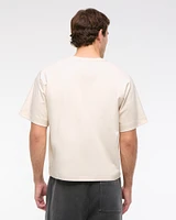 YPB Active Shrunken Cropped Heavyweight Cotton Tee