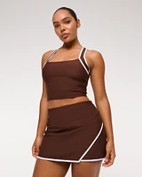 YPB sculptLUX Lined Asymmetrical Wrap Skirt