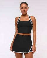 YPB sculptLUX Lined Asymmetrical Wrap Skirt