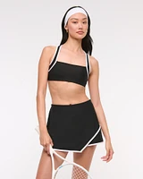 YPB sculptLUX Lined Asymmetrical Wrap Skirt