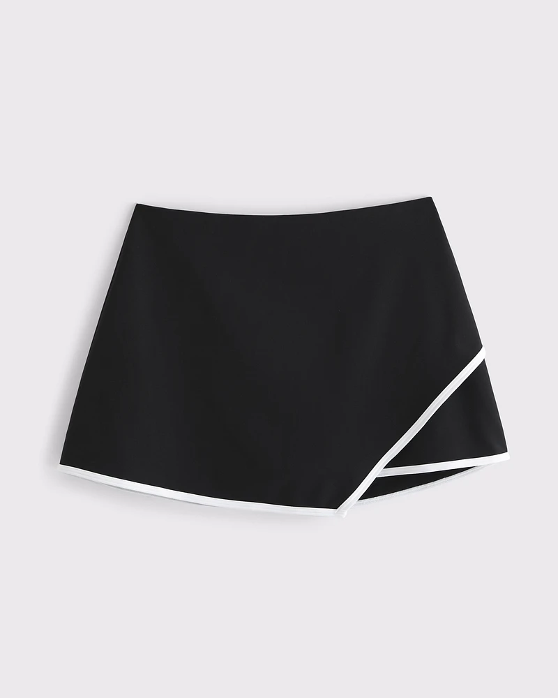 YPB sculptLUX Lined Asymmetrical Wrap Skirt