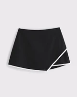 YPB sculptLUX Lined Asymmetrical Wrap Skirt