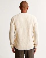 Cable Crew Sweater