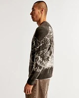 Scenic Marled Crew Sweater