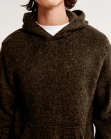 Fuzzy Sweater Hoodie