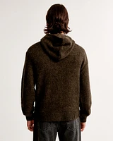 Fuzzy Sweater Hoodie