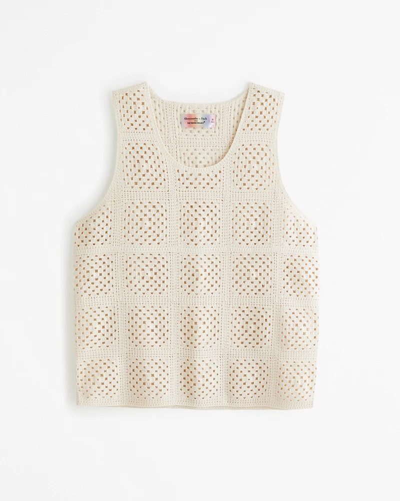 Pride Crochet-Style Muscle Tank