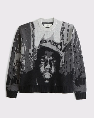 Vol. 28 Oversized Biggie Smalls Crew Sweater